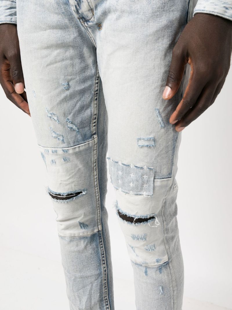 Blue Van Winkle Skinny Jeans