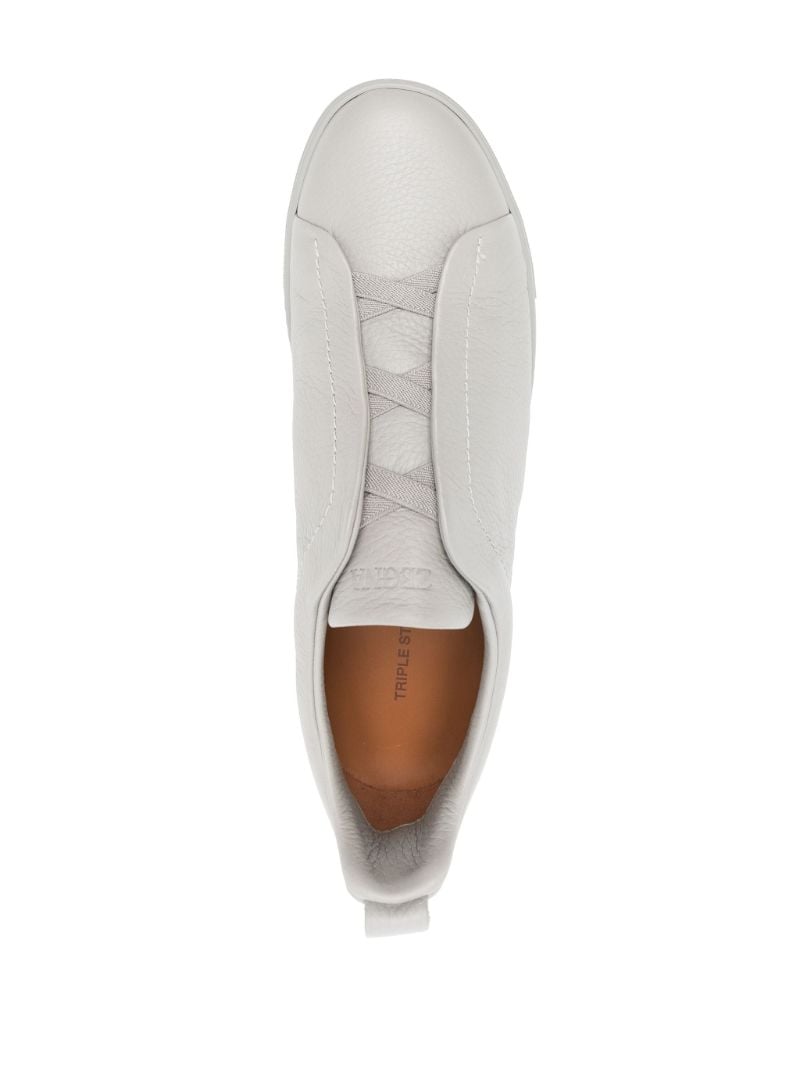 Triple Stitchââ_x0080__x009e_¢ Leather Sneakers