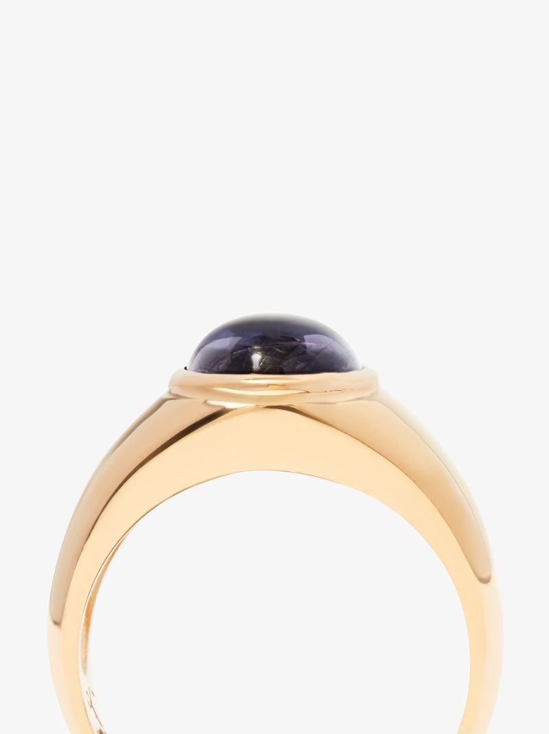 Gold Vermeil Classico Iolite Signet Ring