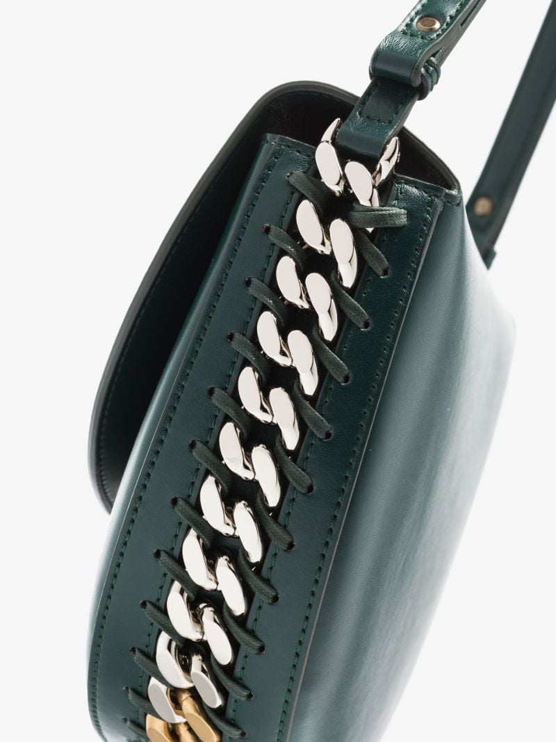Green Frayme Medium Shoulder Bag