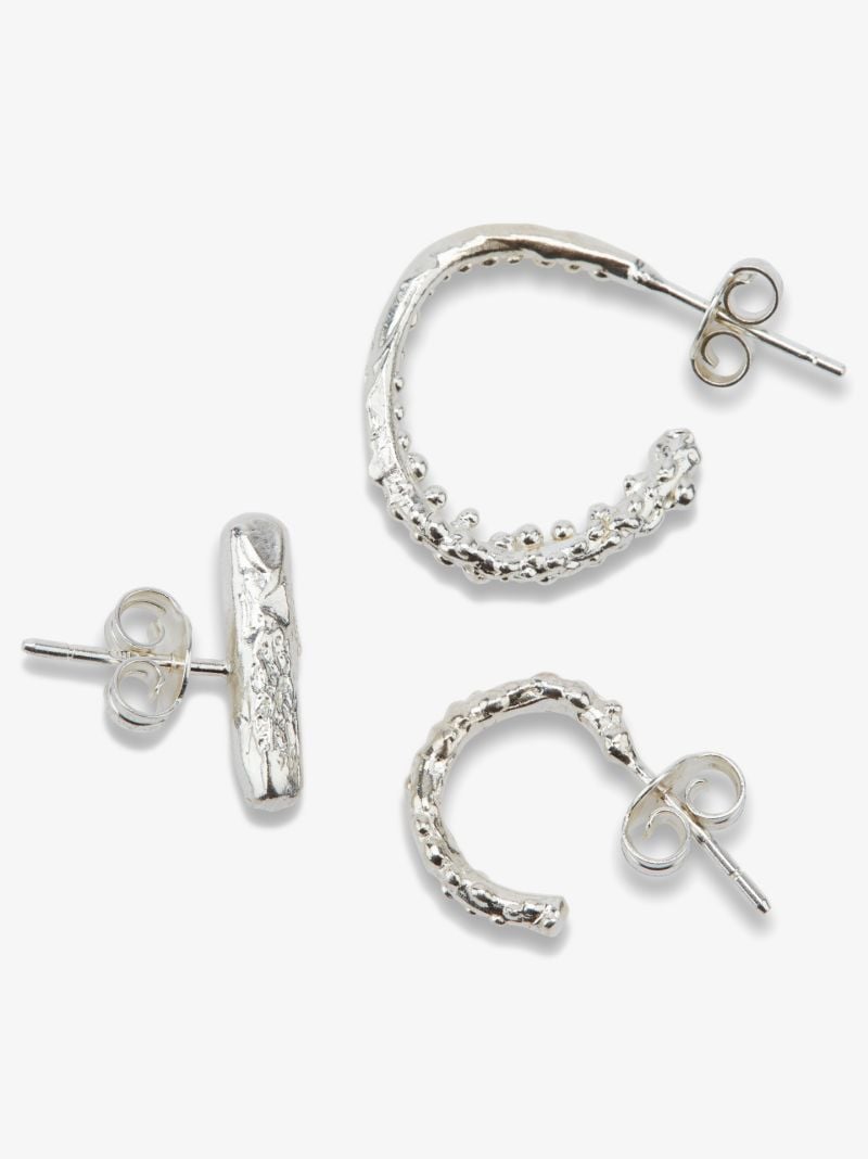 Sterling Silver the Starry Night Earring Set