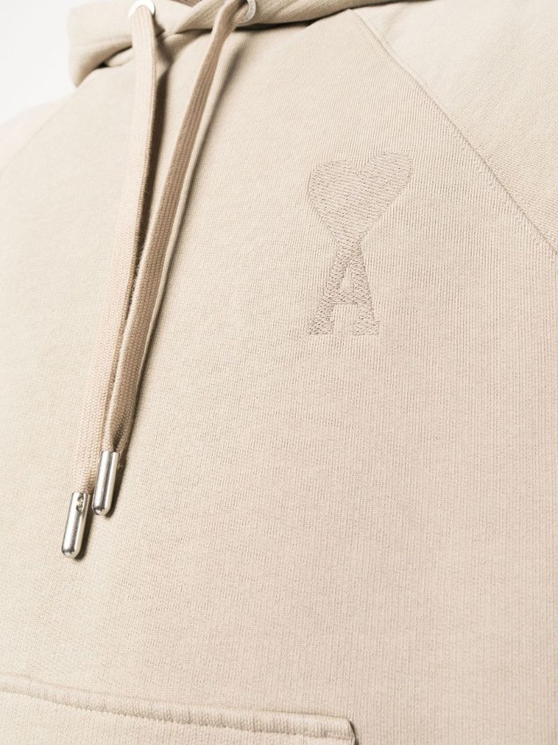 Neutral Ami De Coeur Organic Cotton Hoodie