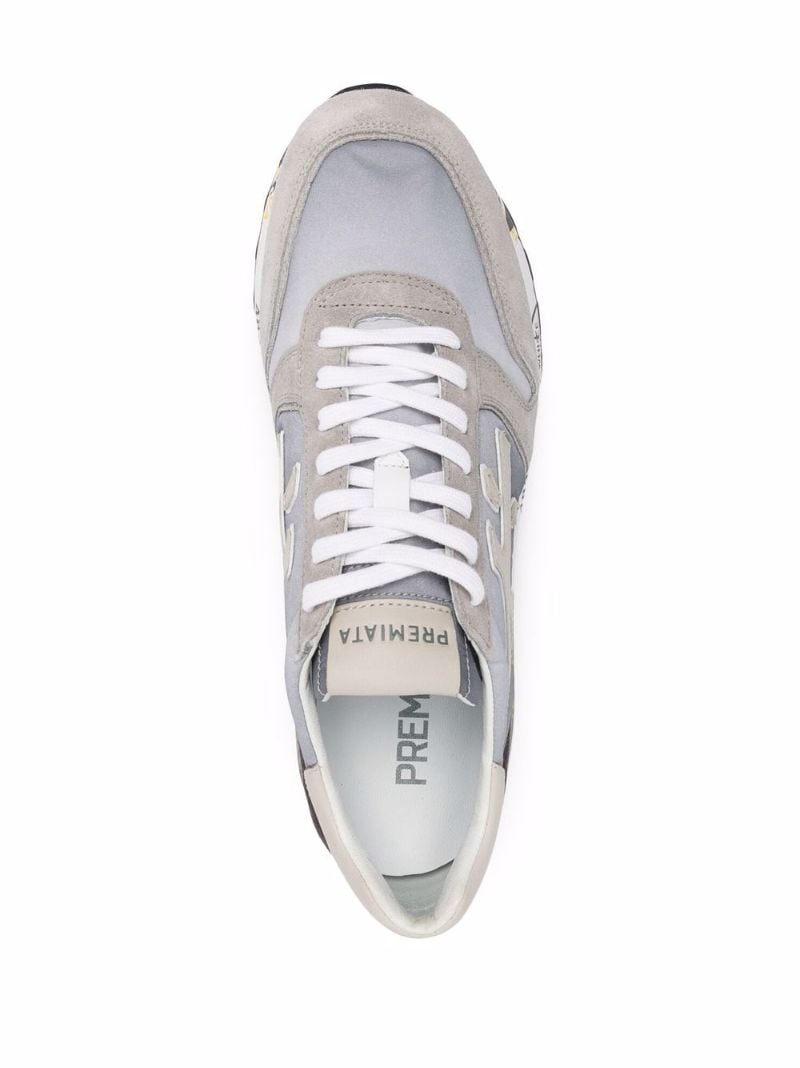 Grey Mick 5691 Suede Sneakers