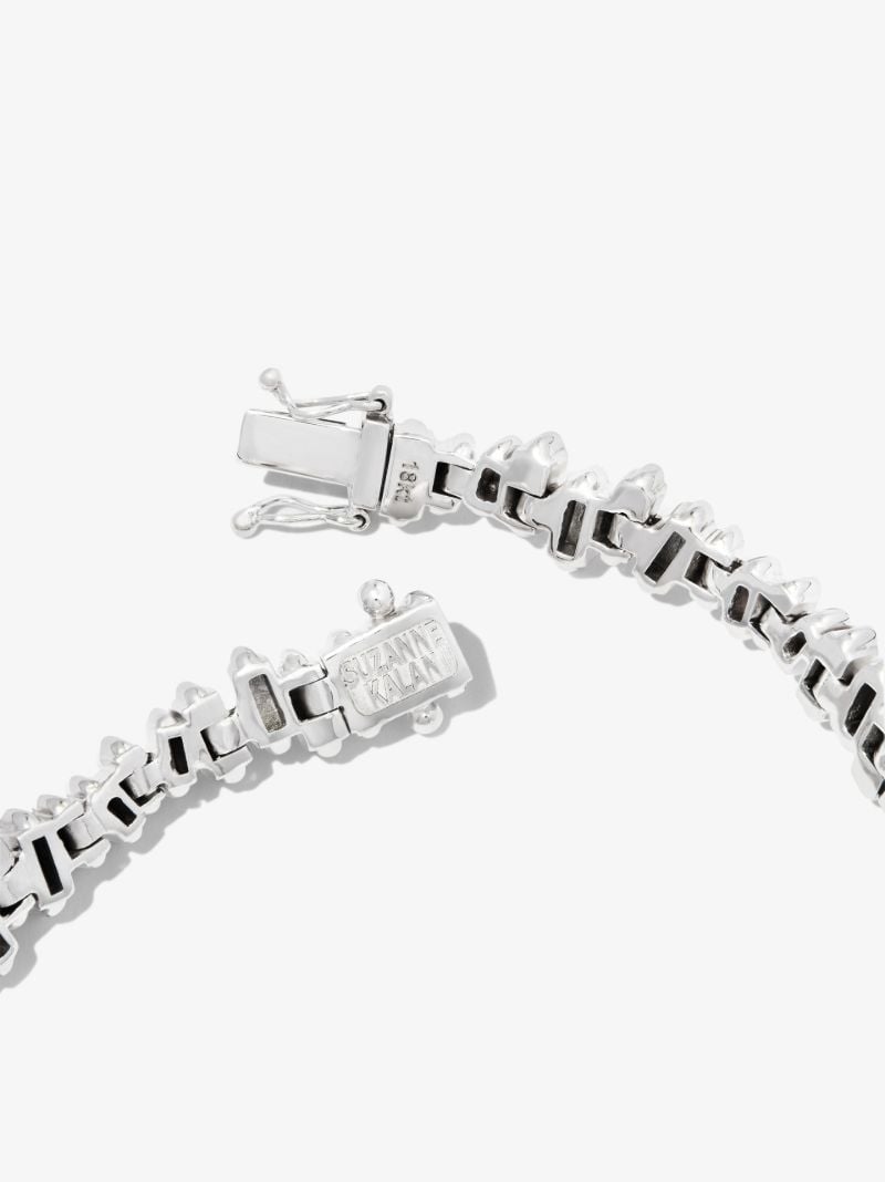 18k White Gold Diamond Bracelet
