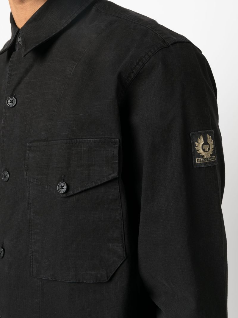 Black Scape Long-sleeve Shirt
