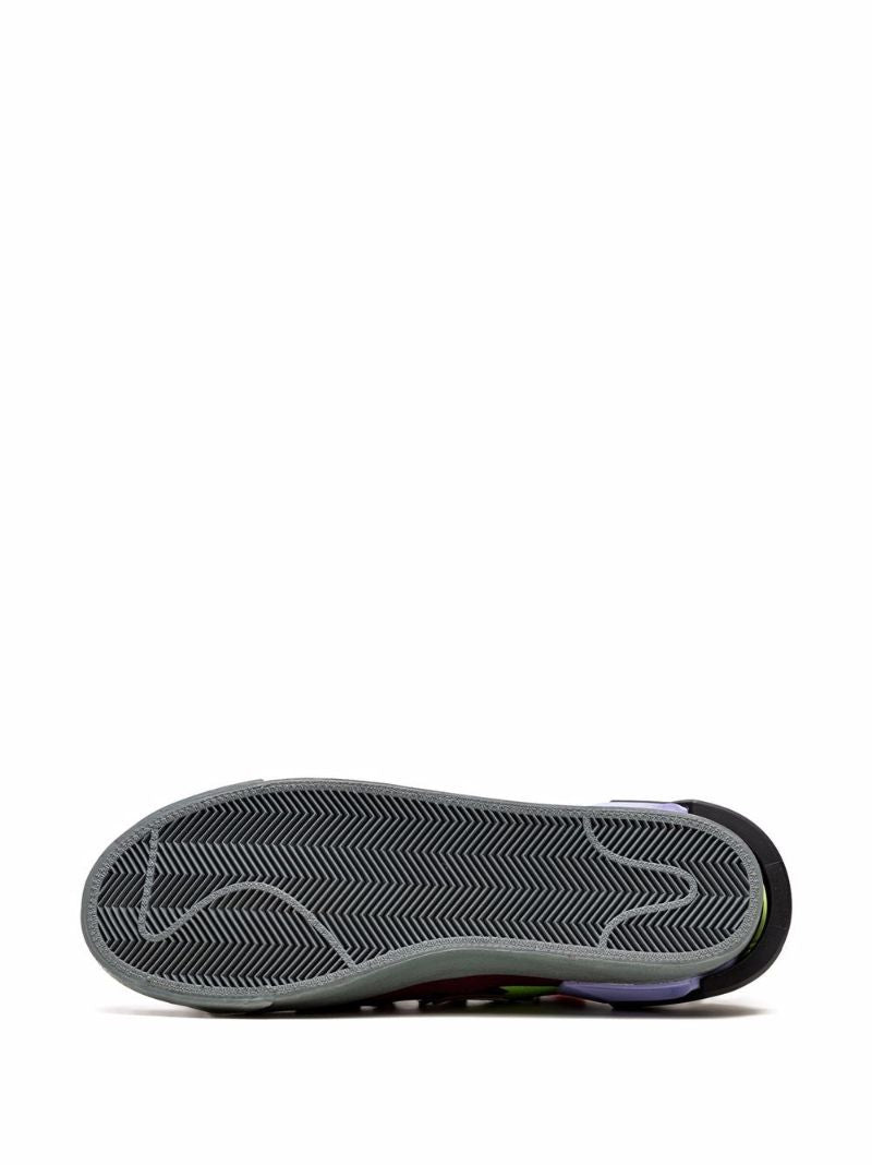X Acronym Red Blazer Low-top Sneakers