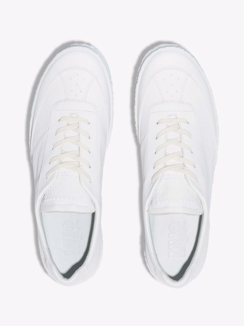 Embossed-logo Tongue Sneakers
