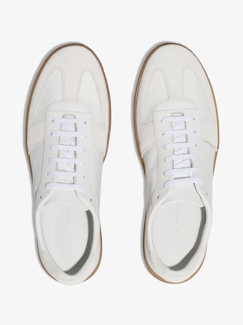 White Walker Low Top Leather Sneakers