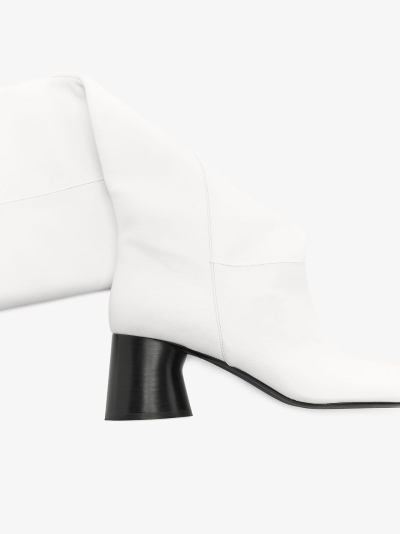 White Admiral 45 Leather Knee-high Boots