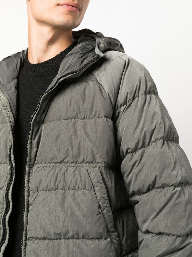 Green Chrome Padded Jacket