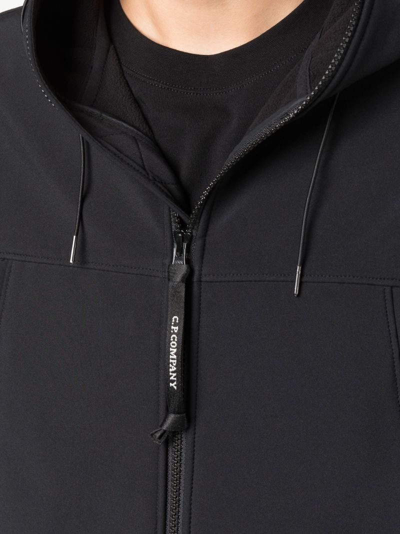 Black Shell-r Goggle Jacket