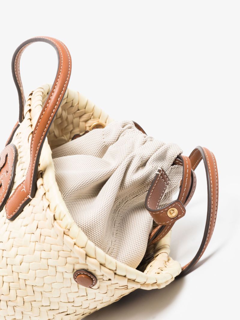 Ella Straw Mini Cross Body Bag