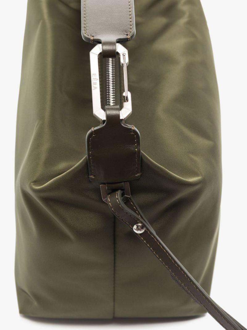 Green Full Moon Shoulder Bag