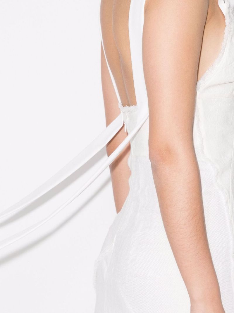 Washed Linen Maxi Dress