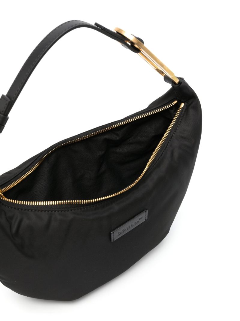Black Paperclip 28 Mini Hobo Bag