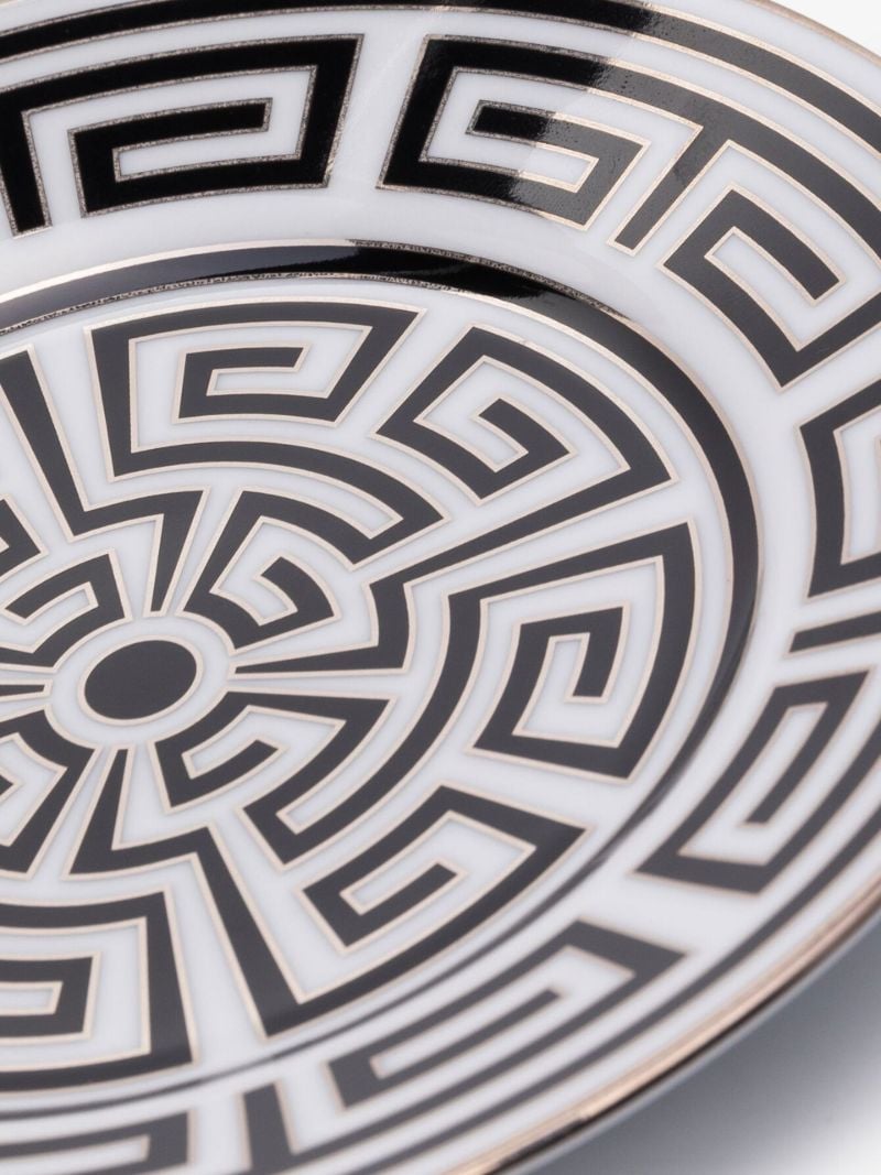 White Labirinto Porcelain Bread Plate