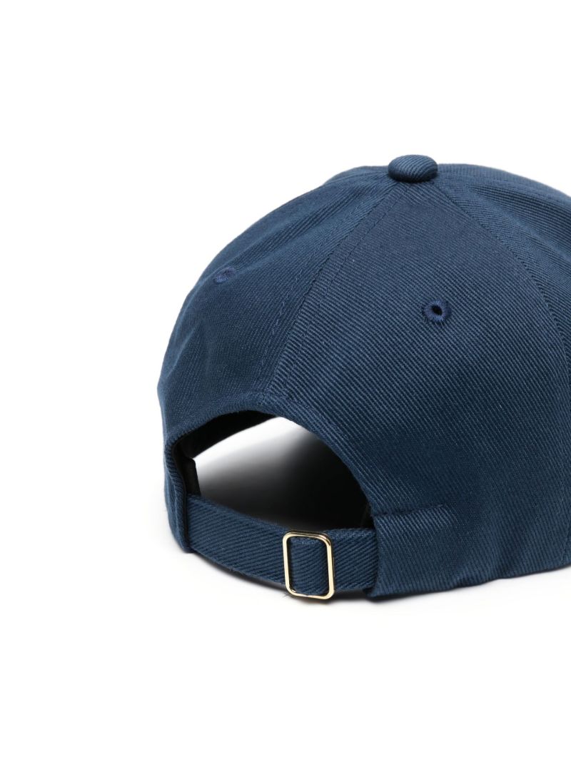 Blue Par Avion Embroidered Cap