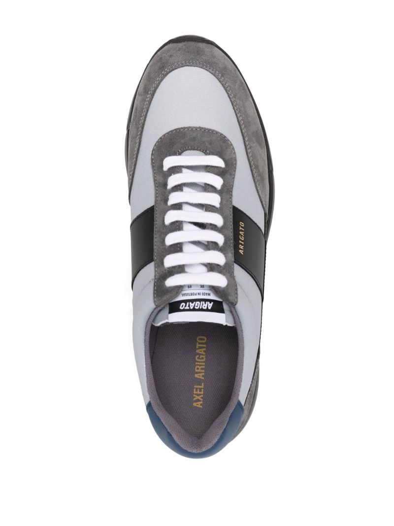 Grey Genesis Vintage Runner Sneakers