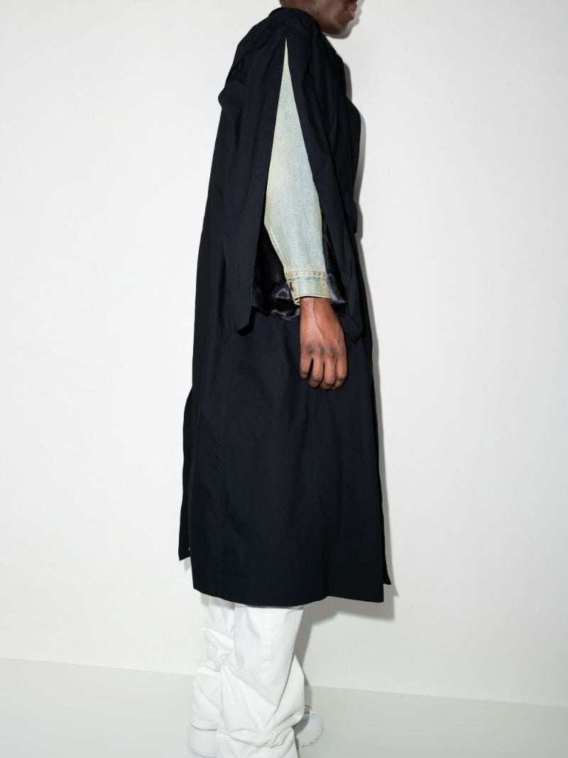 Belted Cotton Trench Coat