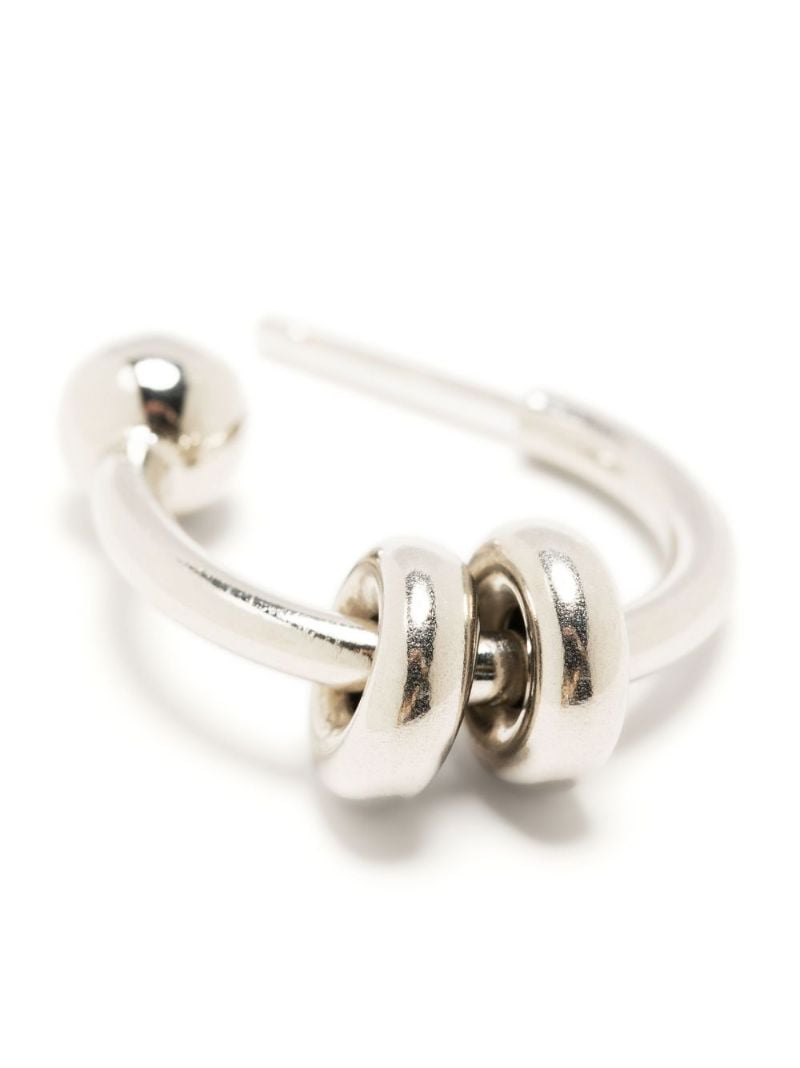 Sterling Silver Alan Hoop Earrings