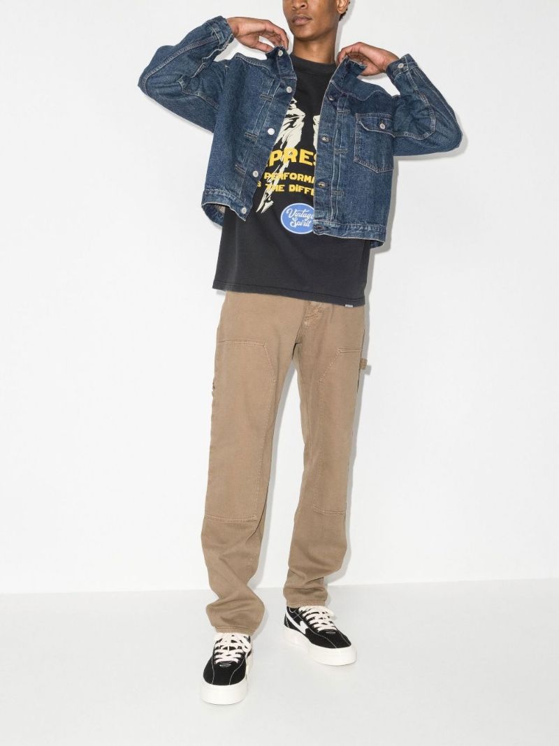 Vintage Spirit Printed Cotton T-shirt
