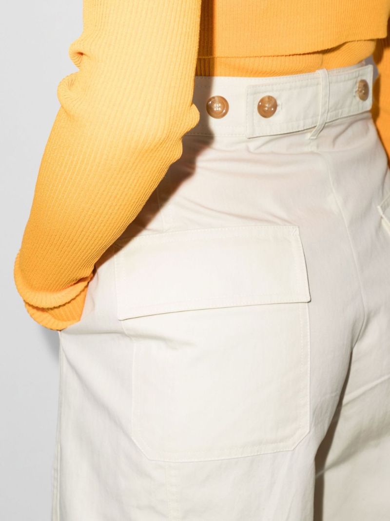 High Waist Wide Leg Trousers