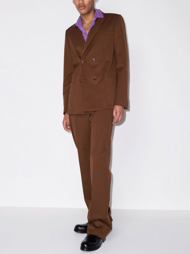 Double-breasted Wool Blazer