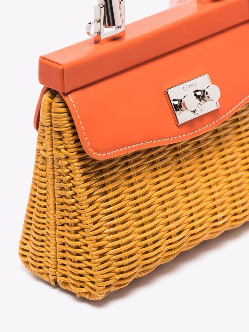 Neutral Willow Paris Small Tote Bag