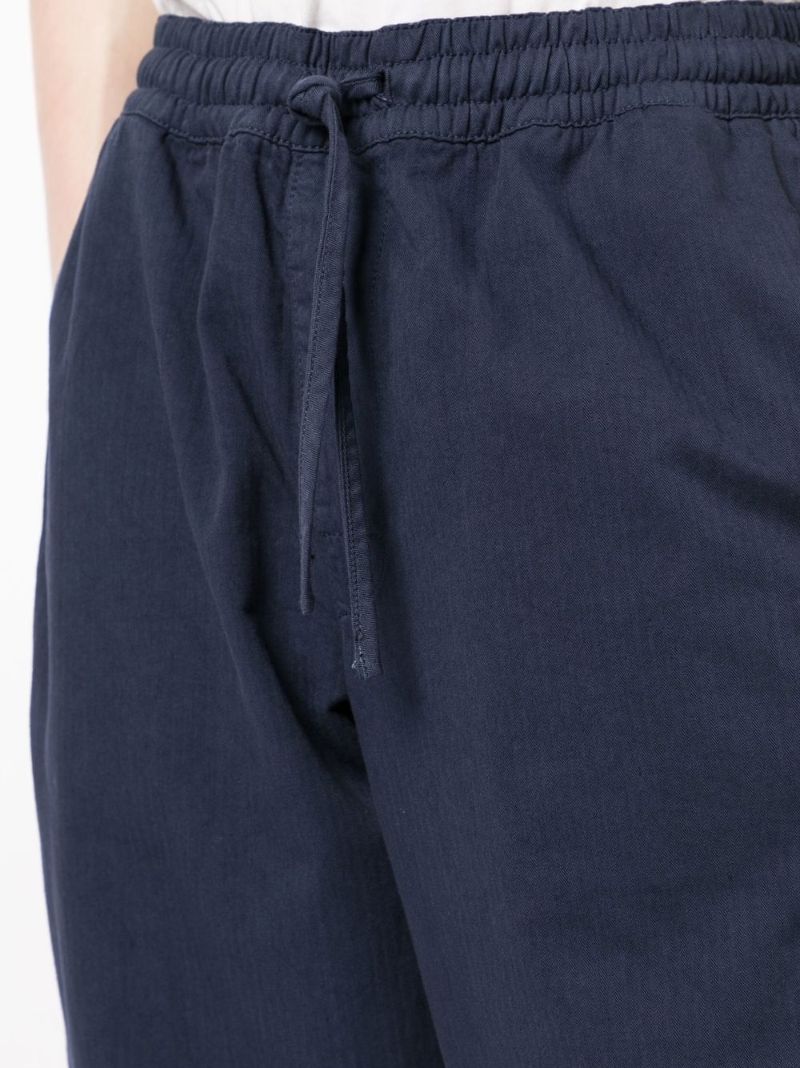 Blue Alva Organic Cotton Drawstring Trousers