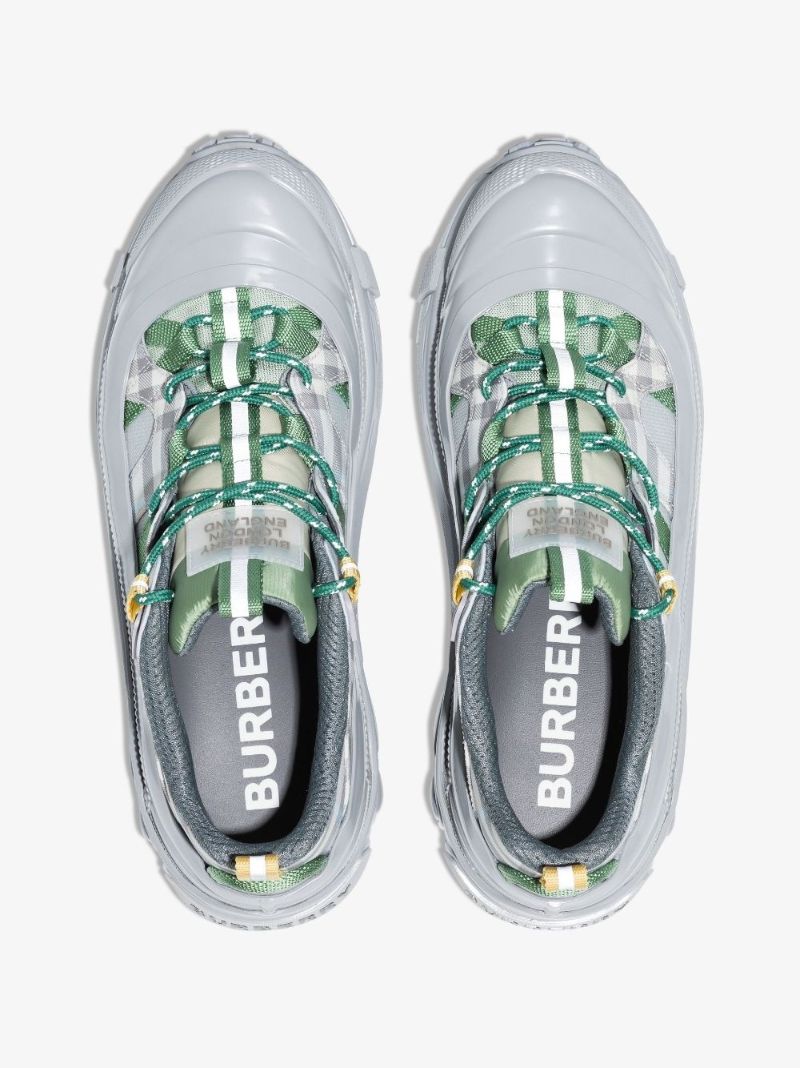 Grey Arthur Check Sneakers