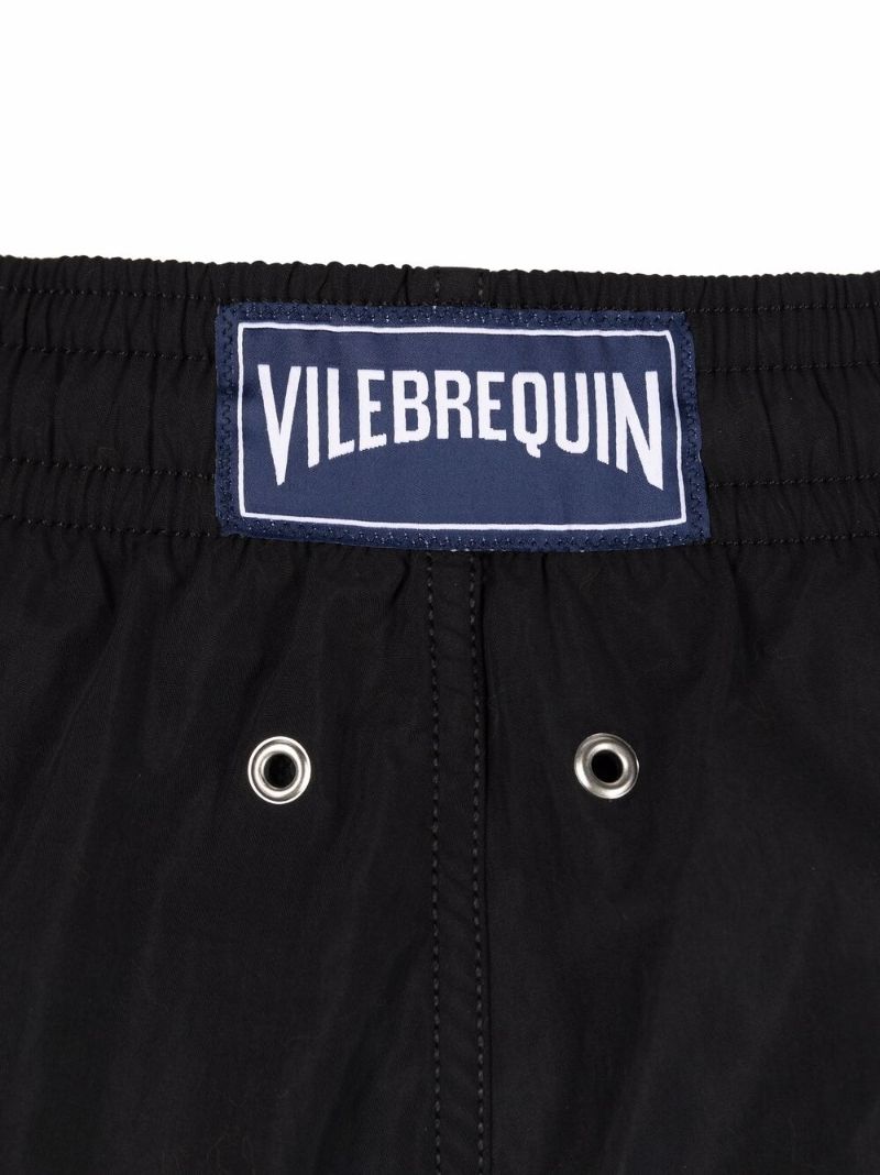 Black Moorea Swim Shorts