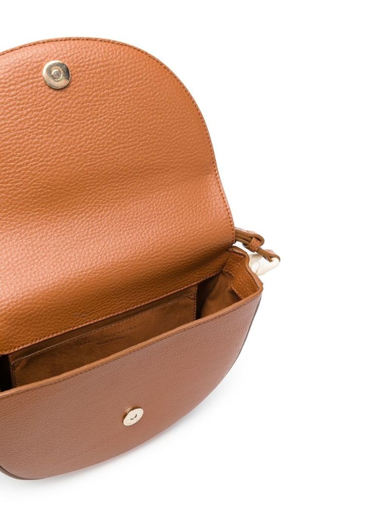 Brown Frayme Medium Shoulder Bag
