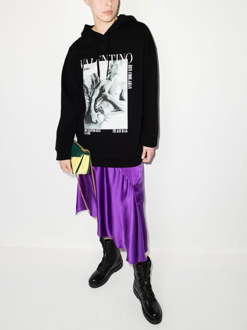 Black Archive 1985 Printed Cotton Hoodie