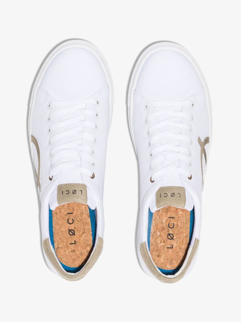 White Nine Low Top Sneakers