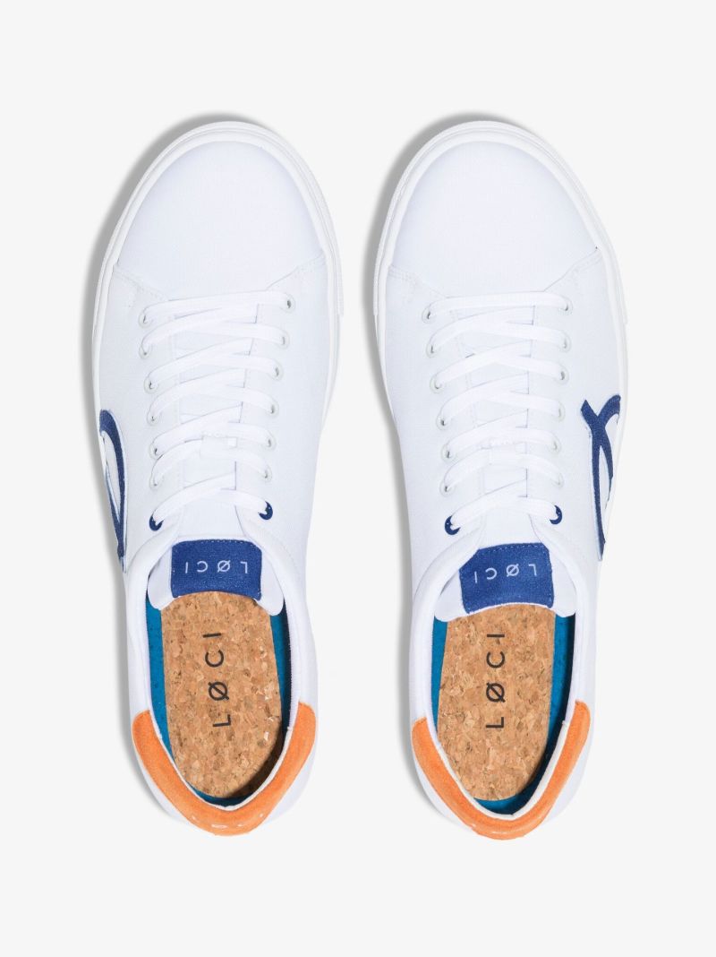 White Seven Low Top Sneakers