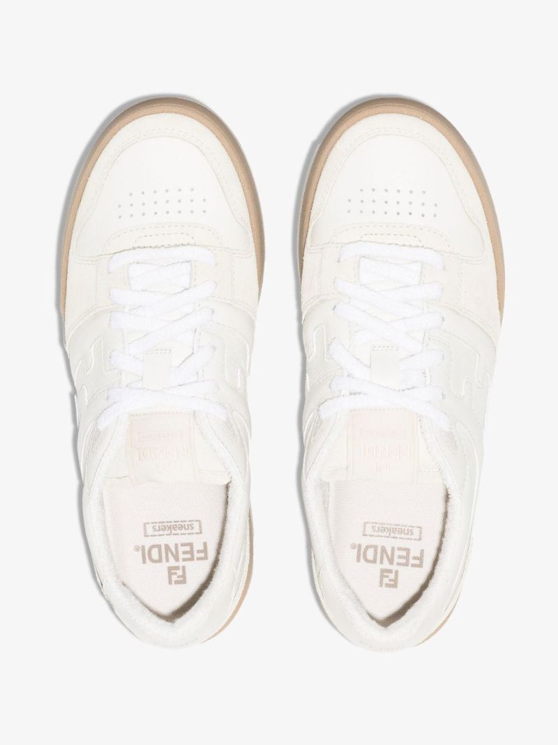 Neutral Match Low Top Leather Sneakers