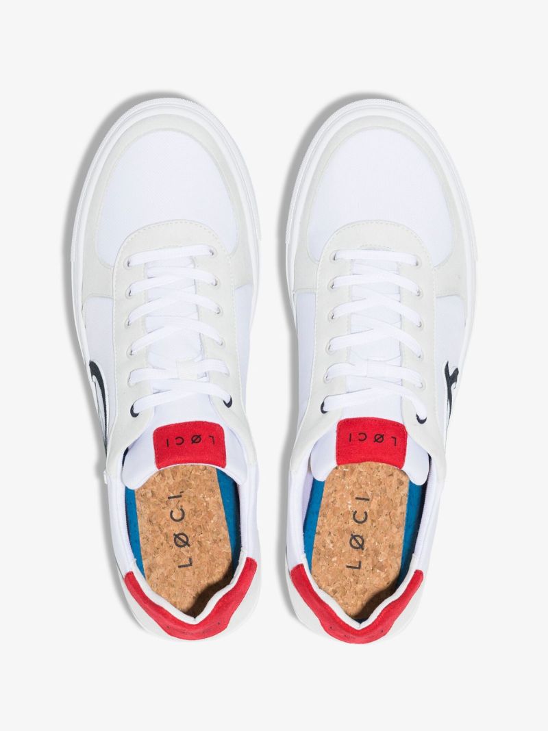 White Seven Low Top Sneakers