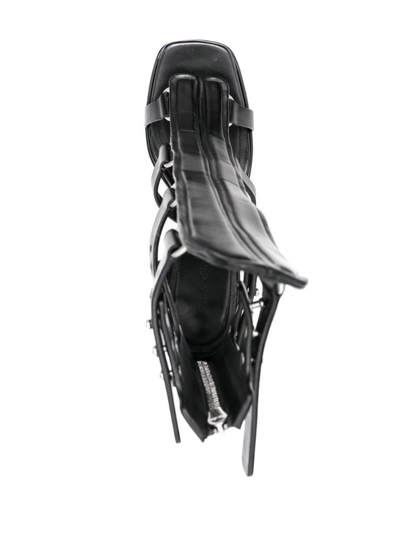 Black 175 Spartan Sandals