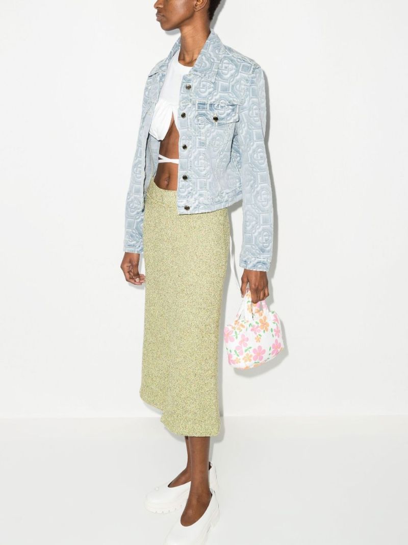 Monogram Jacquard Denim Jacket