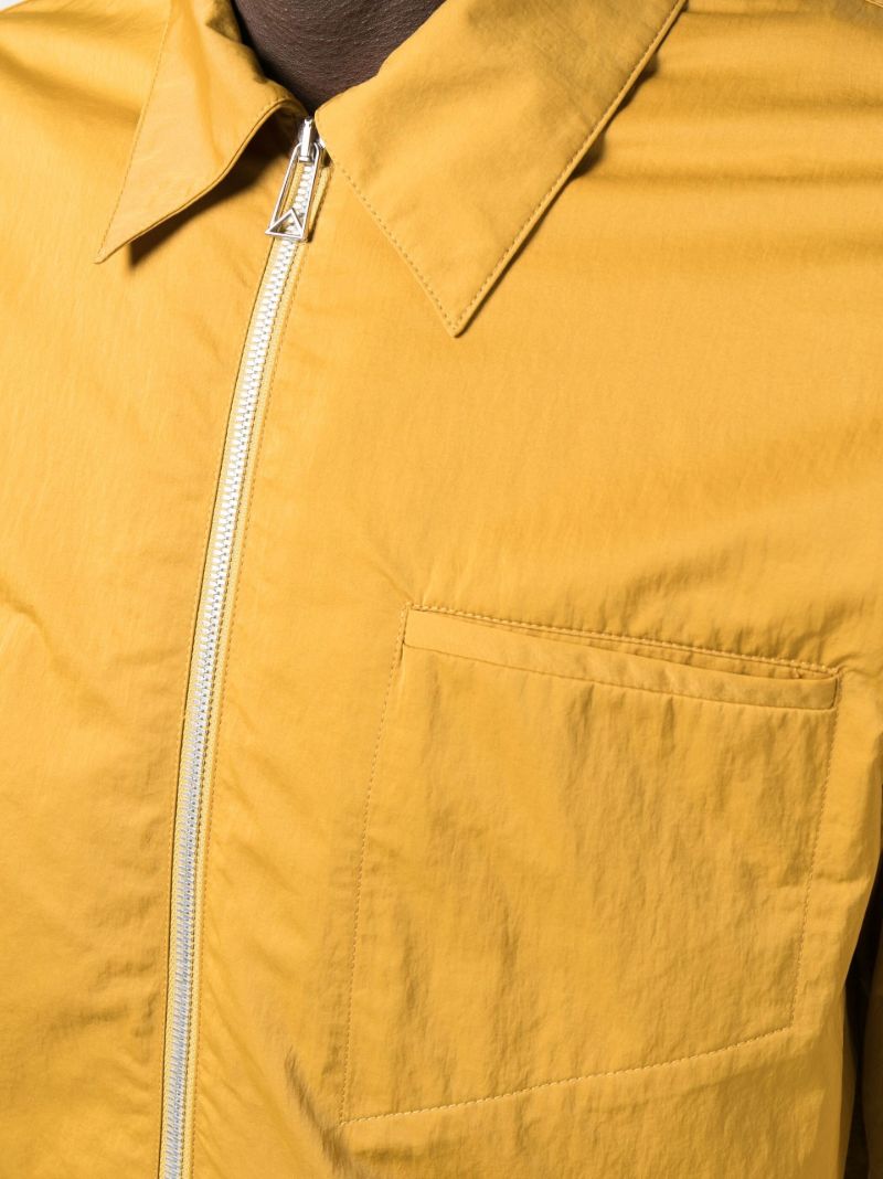 Yellow Tech Shirt Jacket
