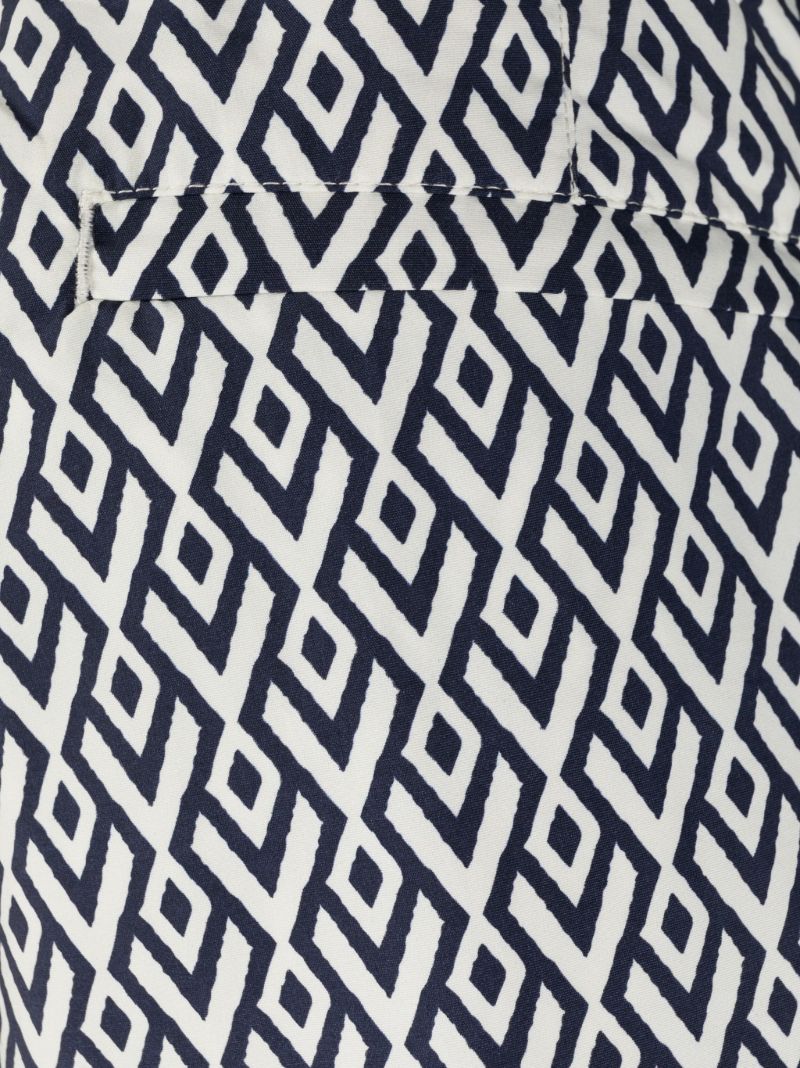X Wham! Blue Standard Cano Swim Shorts