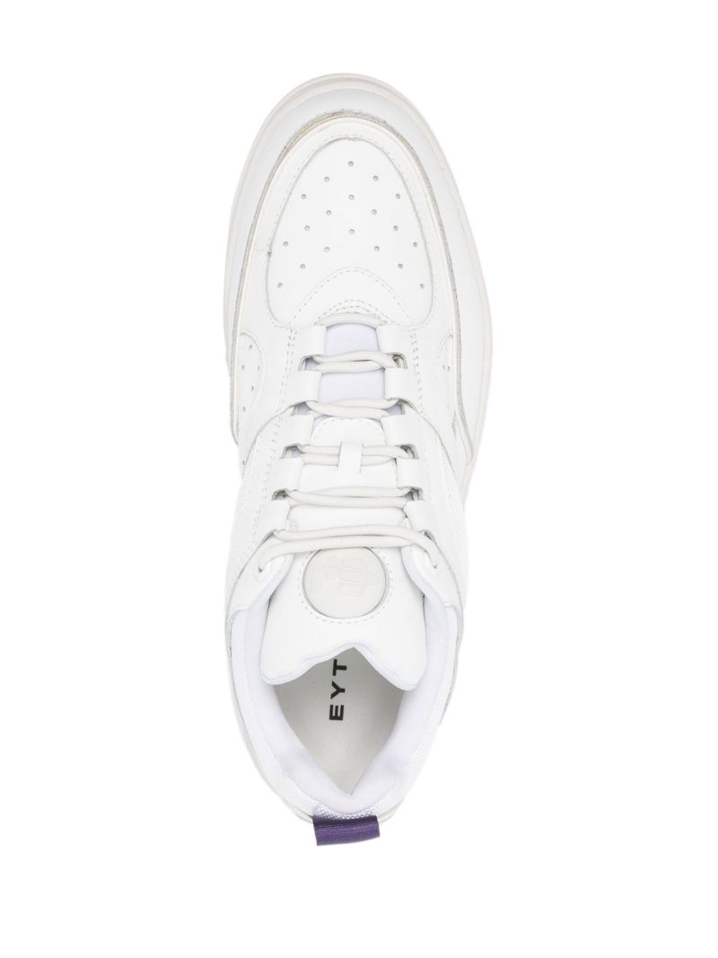 White Sidney Leather Sneakers