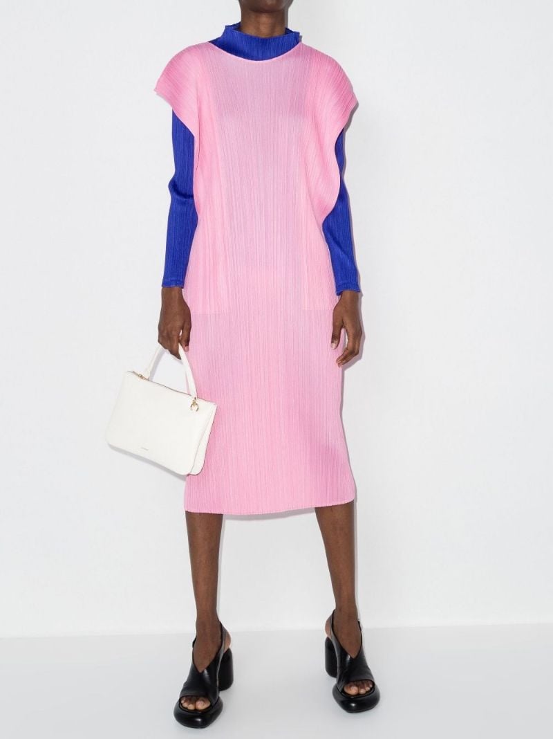 Monthly Colours March PlissÃ_x0083_© Midi Dress