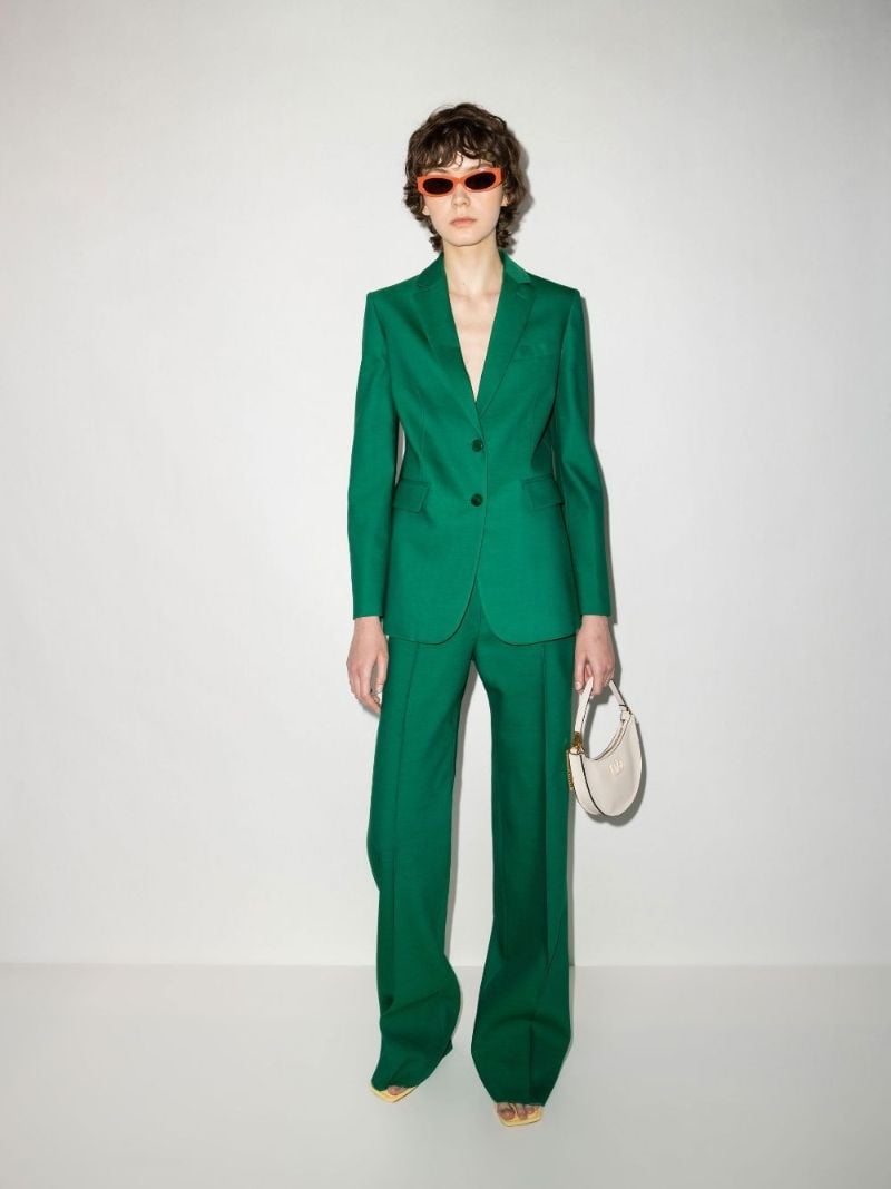 High Waist Wide Leg Trousers