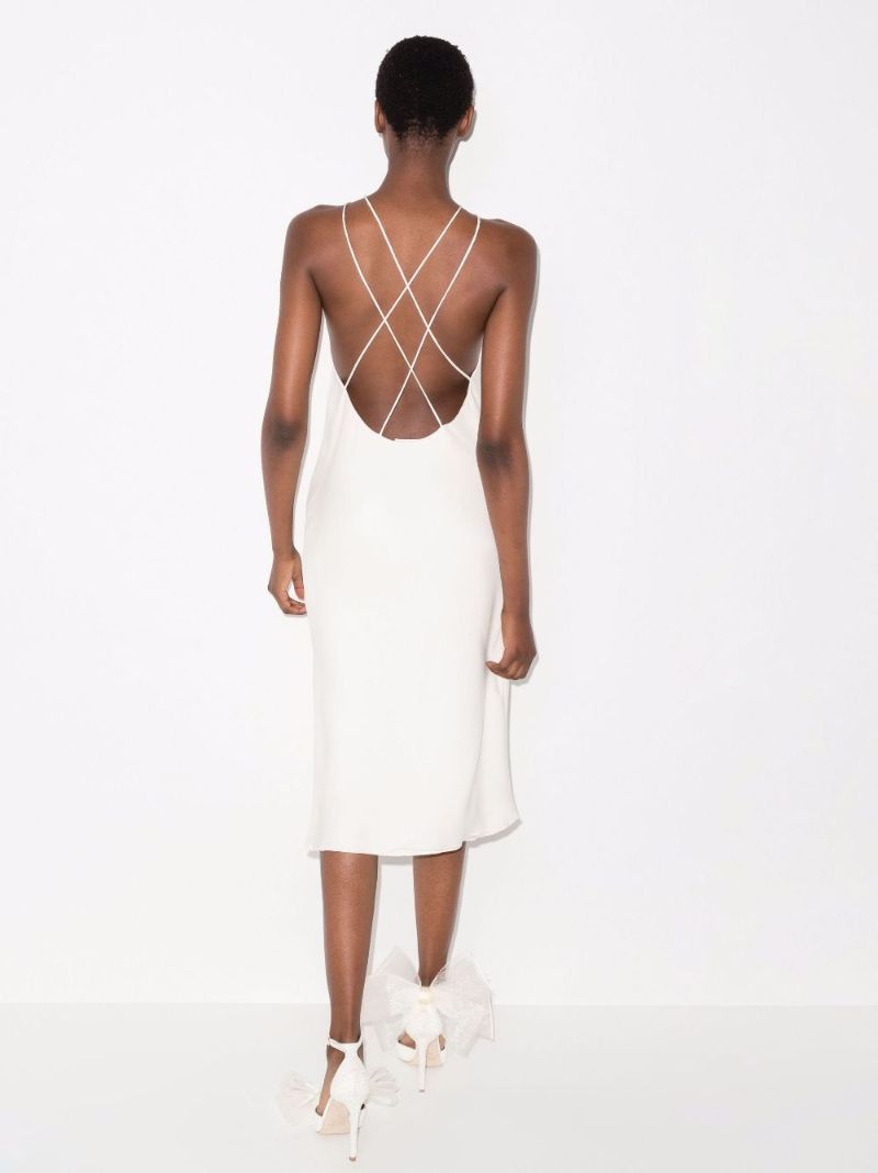 Grace Silk Midi Dress