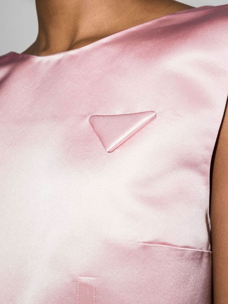 Silk Draped Mini Dress