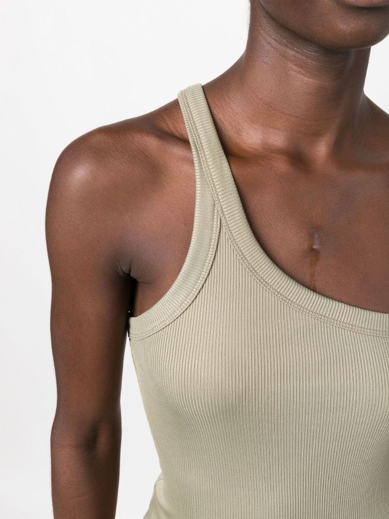 Green Ren One Shoulder Top