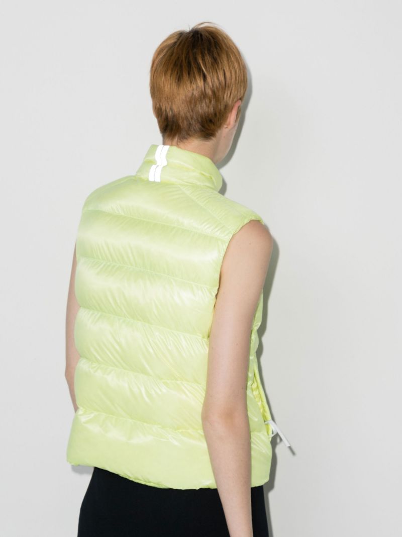 Yellow Cypress Quilted Gilet