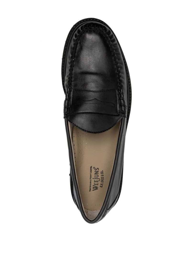 Black Weejuns '90's Leather Loafers