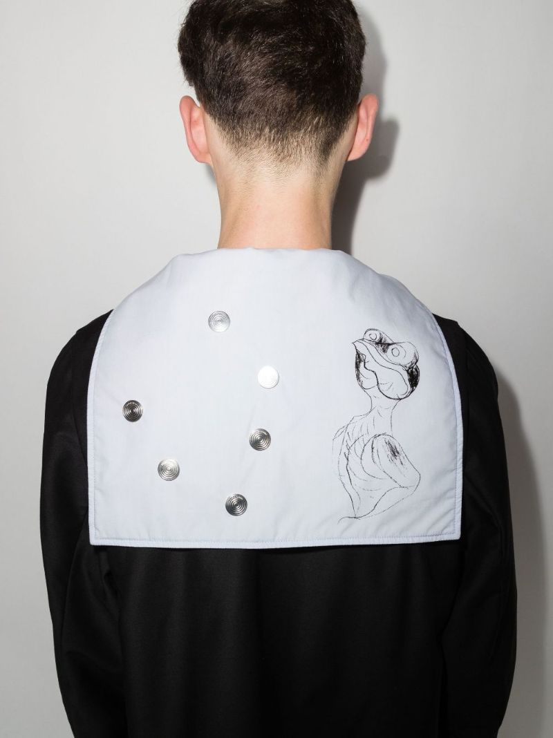 Erido Collarless Zip Jacket